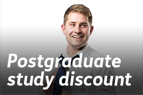 Postgraduate discount 25 years