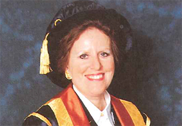 Anne Wright Vice-Chancellor 1992