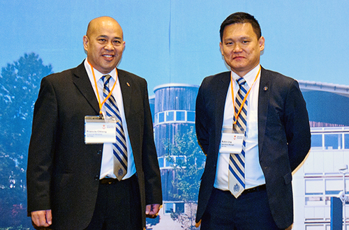 Francis Chiang and Robin Ling