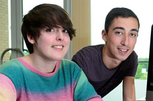 Catherine Salkled and Joe Sutherland