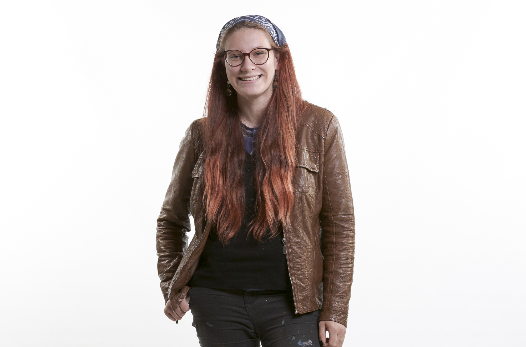 Masters student Katie Stewart