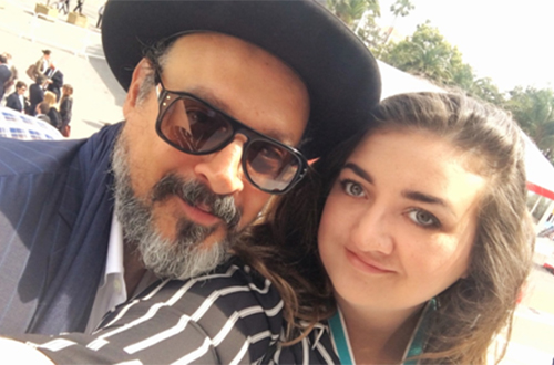 Sarah Hylton and Eddy Moretti