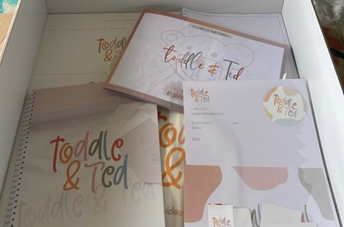 Libby Martindale - Toddle & Ted box contents